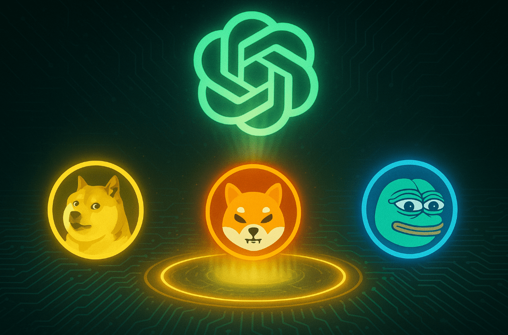 ChatGPT Reveals the 4 Best Meme Coins to Buy Right Now