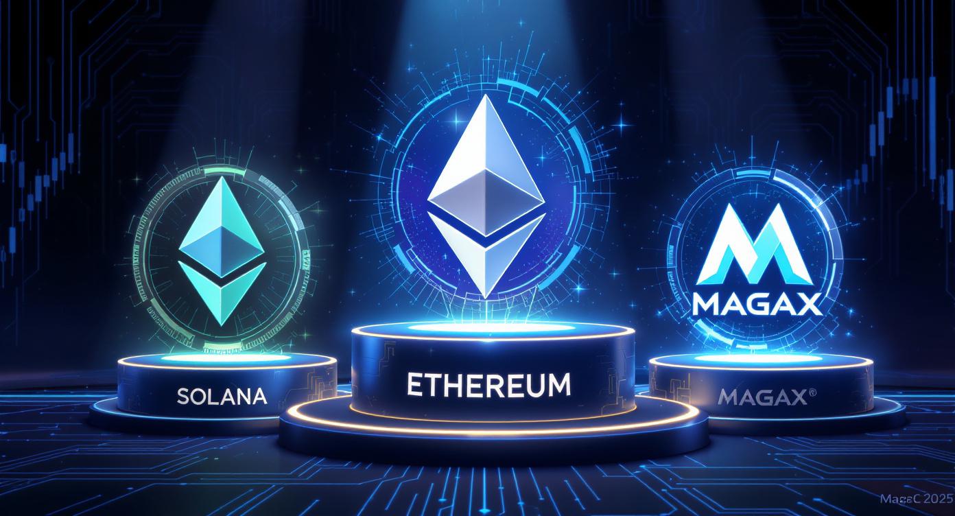 Ethereum, Solana, and MAGAX Lead the List