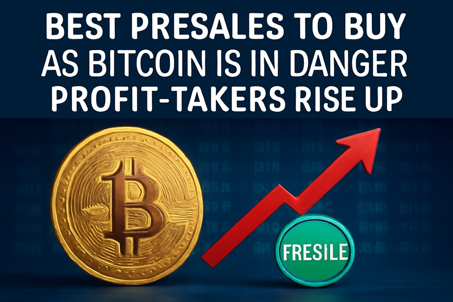 Profit-Takers Make Moves: Best Presales to Buy as Bitcoin Is in Danger