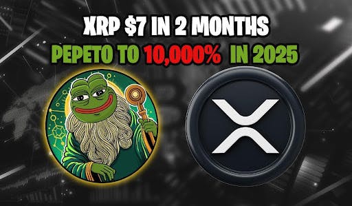 Ripple (XRP) Price Prediction: $7–$13 Soon, Viral Memecoin Pepeto Targets 10,000% in 2025