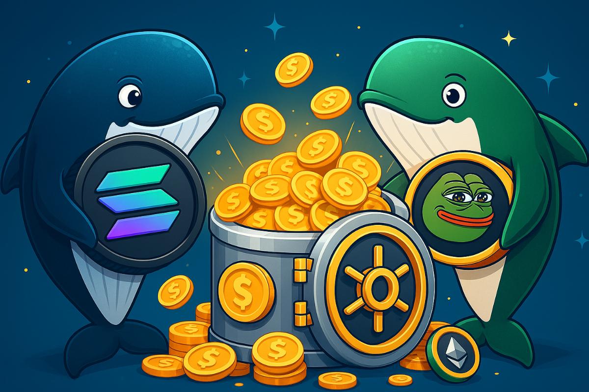 Whales Back Solana, PEPE, and a Hidden Gem With 87x Growth Potential