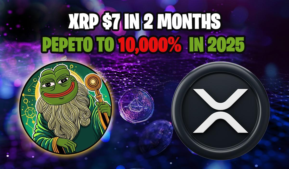 Best Memecoin of 2025? Pepeto Targets 10,000% Growth as Ripple (XRP) Predicts $7–$13