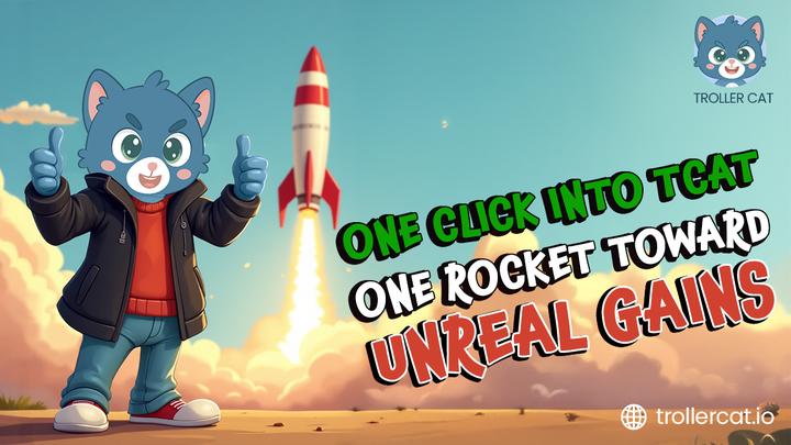 Troller Cat Stage 17 Presale Surges 312% Upside as Notcoin and Popcat Rally.