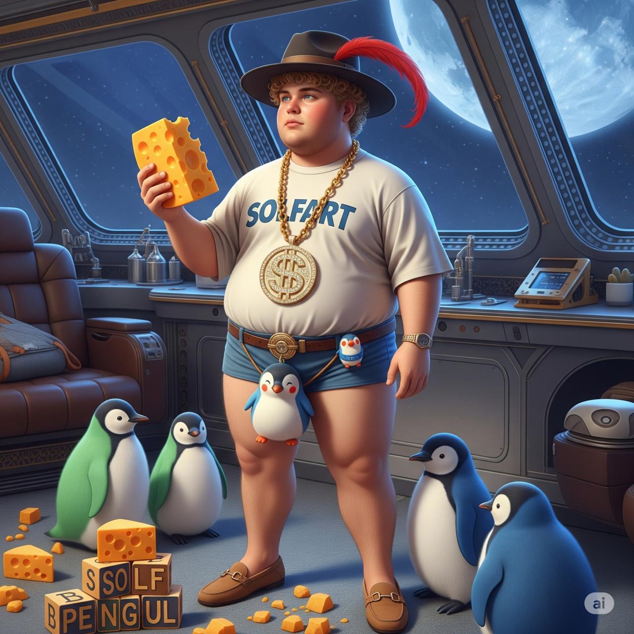 Pudgy Penguins (PENGU) Price Prediction of 10 Cents if Solfart Token Tops Memecoins