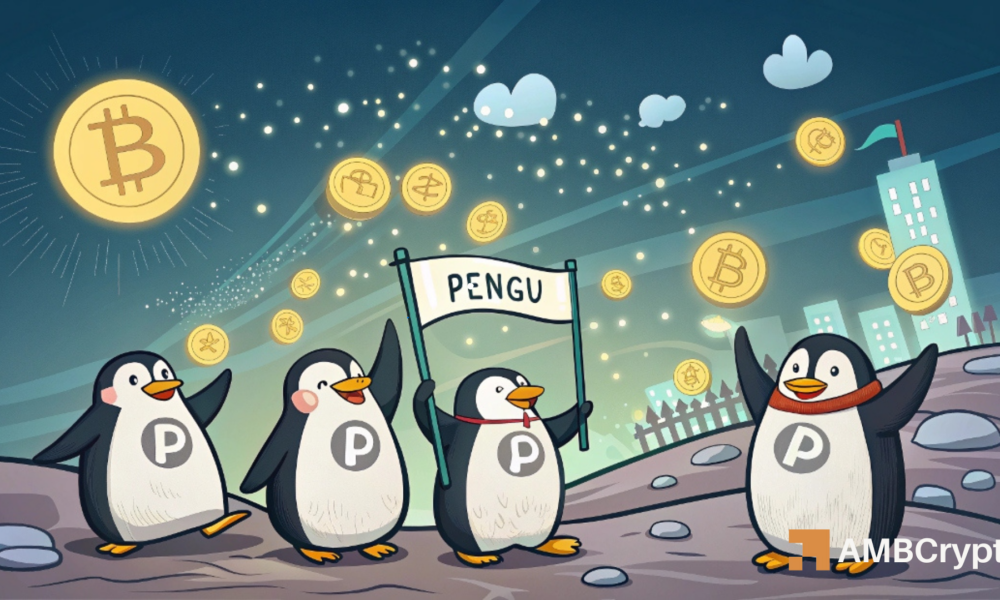 Assessing PENGU’s 15% breakout – 2 reasons why $0.10 is close