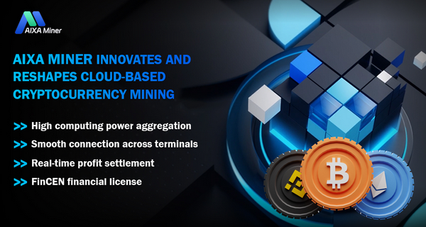Start Passive Income with AIXA Miner Cloud Mining