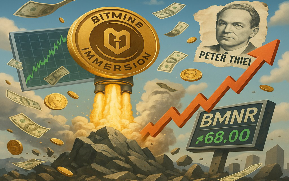 BMNR Stock Soars on Ethereum Bet and Peter Thiel Stake — Can the Rally Last?