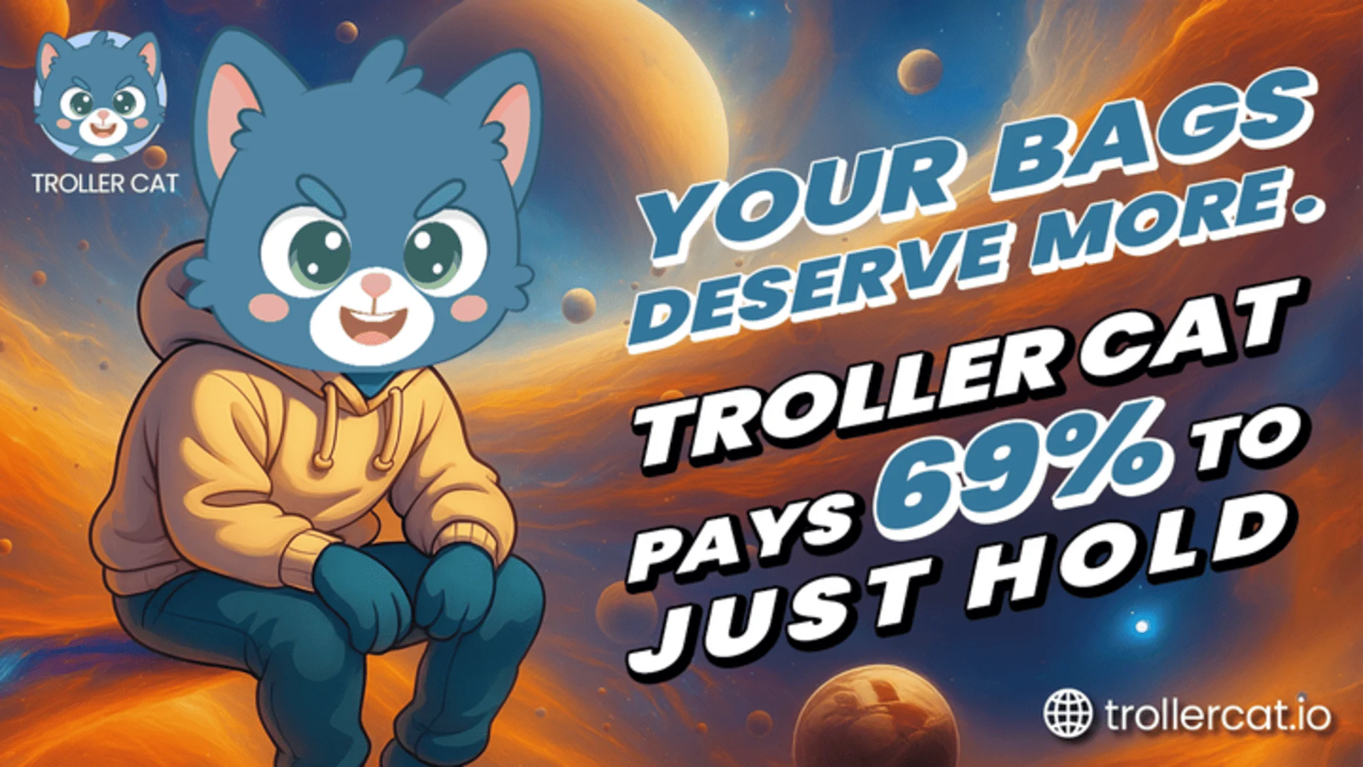Troller Cat’s 69% APY Staking Powers Its Spot In Top Meme Coins To Invest While Dogecoin And Bonk Stall