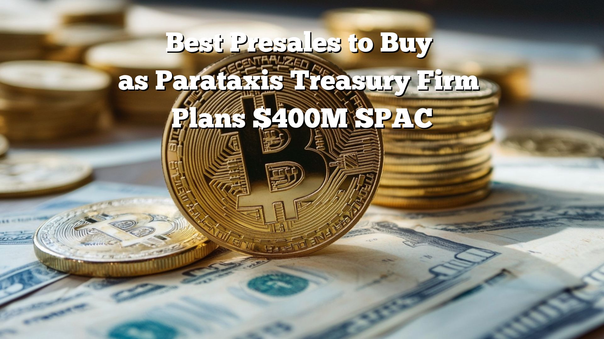 Best Presales to Watch as Bitcoin Treasury Firm Plans $400M SPAC