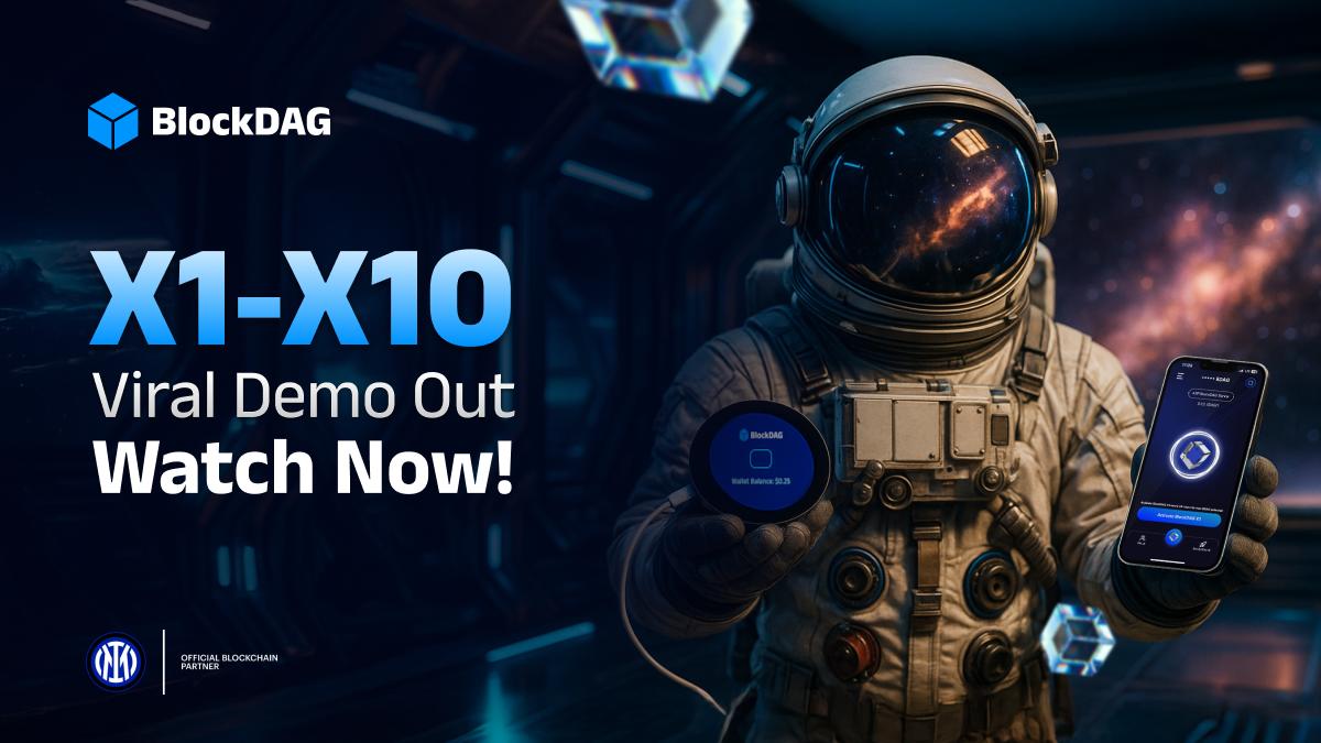 Worldcoin Drop & Dogecoin Pattern Heat Up as BlockDAG’s $374M Presale and X10 Miner Demo Turn Heads