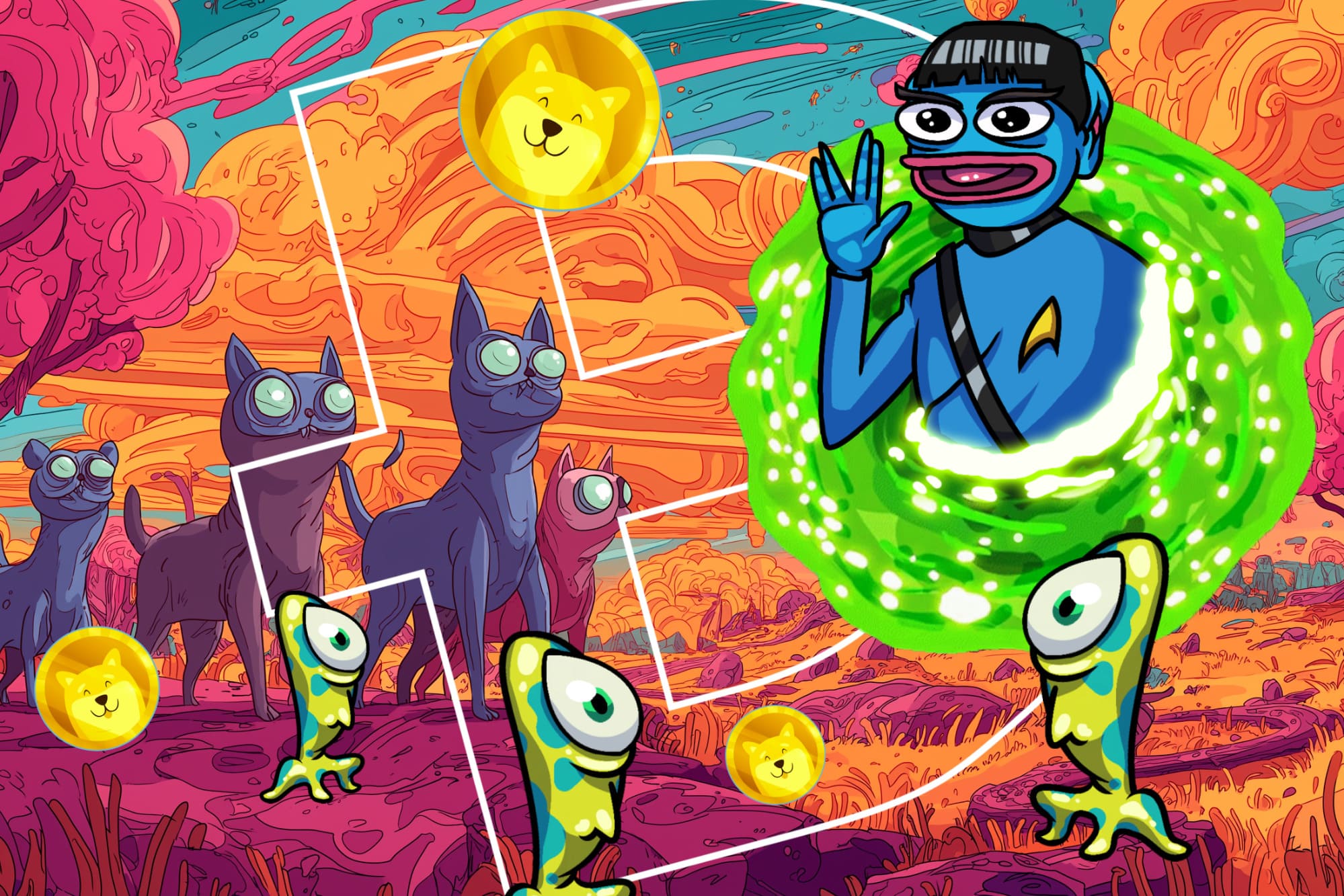Best Cryptos To Buy In 2025: Dogecoin, Layer Brett and Shiba Inu Set To Revive Meme Coin Mania