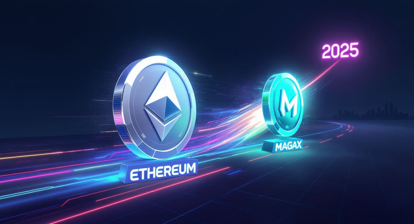 Ethereum Leads the Pack, But Meme-to-Earn MAGAX Promises Explosive 2025 Growth