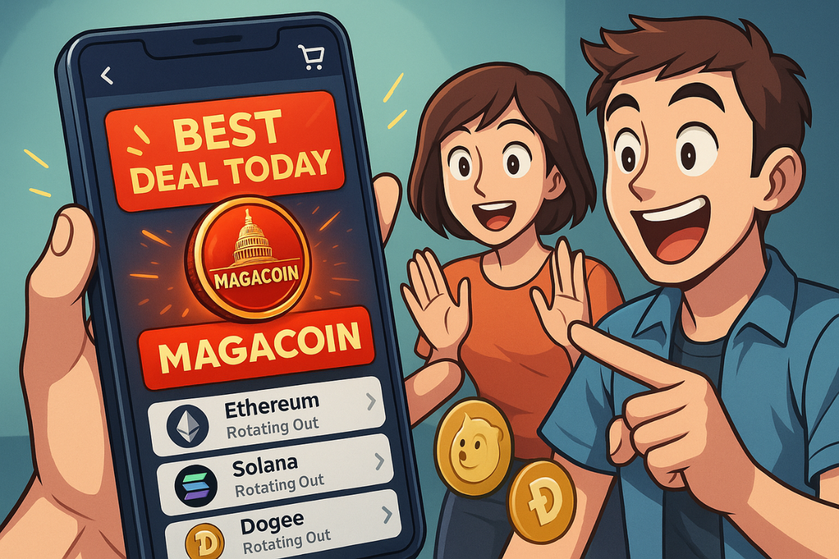 Best Crypto Presale Right Now — MAGACOIN FINANCE Gains as Ethereum, Solana & DOGE Rotate In