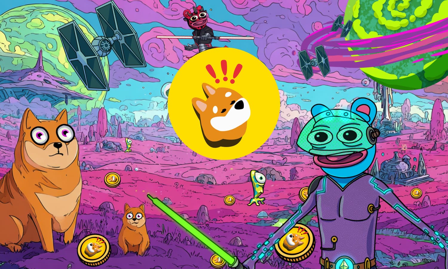 Solana Meme Coins BONK and SAMO Sell Off As Layer Brett Becomes the Go-To Alt for Gains