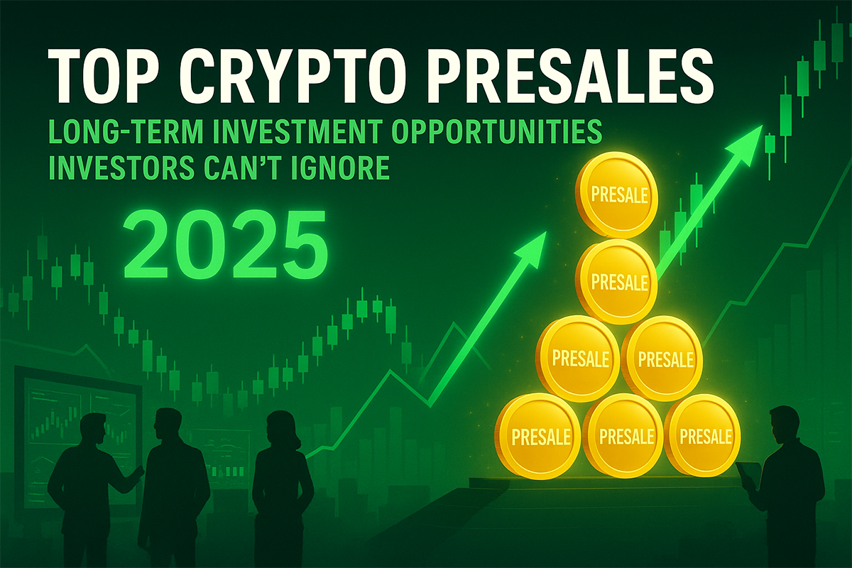 Best Crypto Presales 2025—Long-Term Altcoin Opportunities Investors Can’t Miss