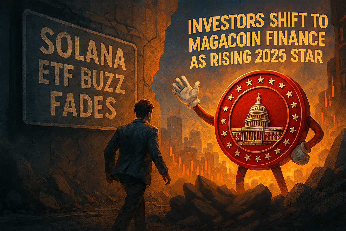 Solana ETF Buzz Fades — Investors Shift Toward MAGACOIN FINANCE in 2025