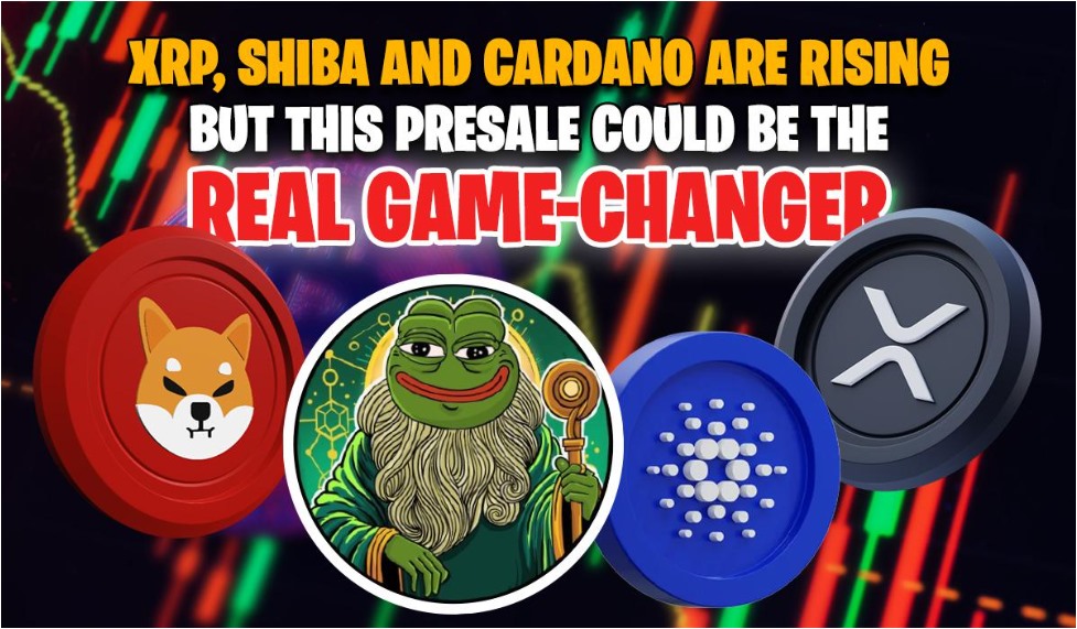 XRP and Pepeto vs Shiba Inu and Cardano