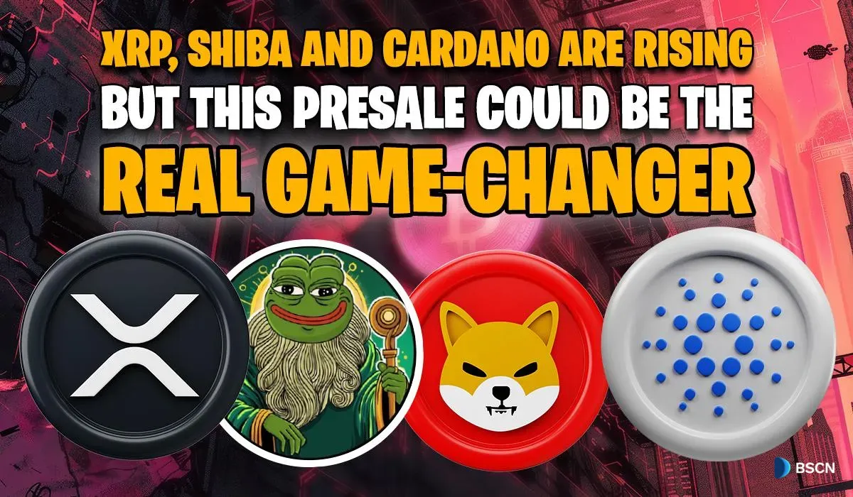 XRP, Shiba Inu, Cardano Rally as $0.000000146 Pepeto’s $6M Presale and Binance Buzz Steal the Spotlight