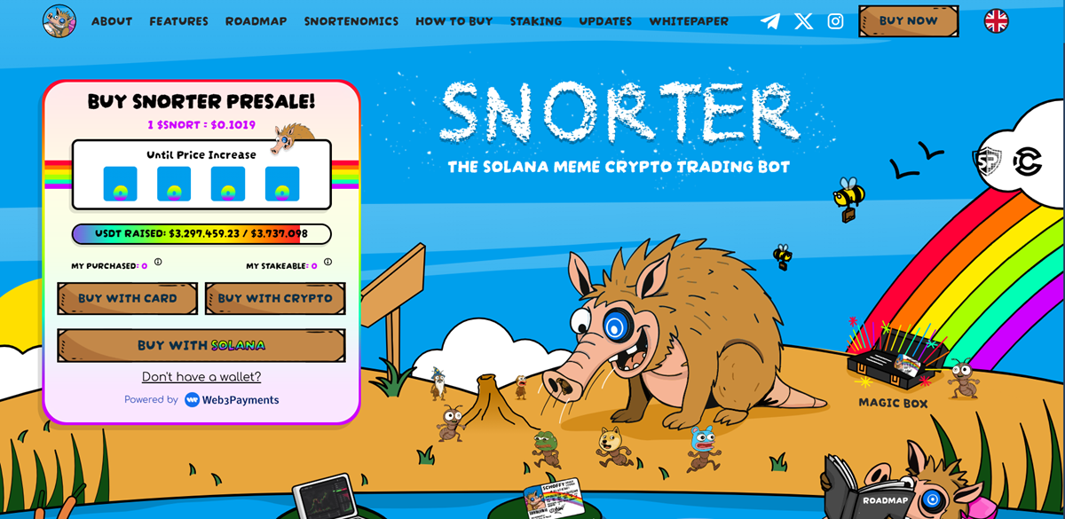 Snorter Token ($SNORT) Price Prediction 2025 – 2030